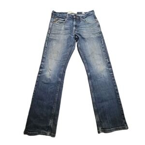 Ariat Mens M5 Straight Leg Denim Blue Jeans 32x30.5  Western "See Description."